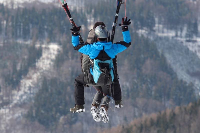 Tandemový paragliding